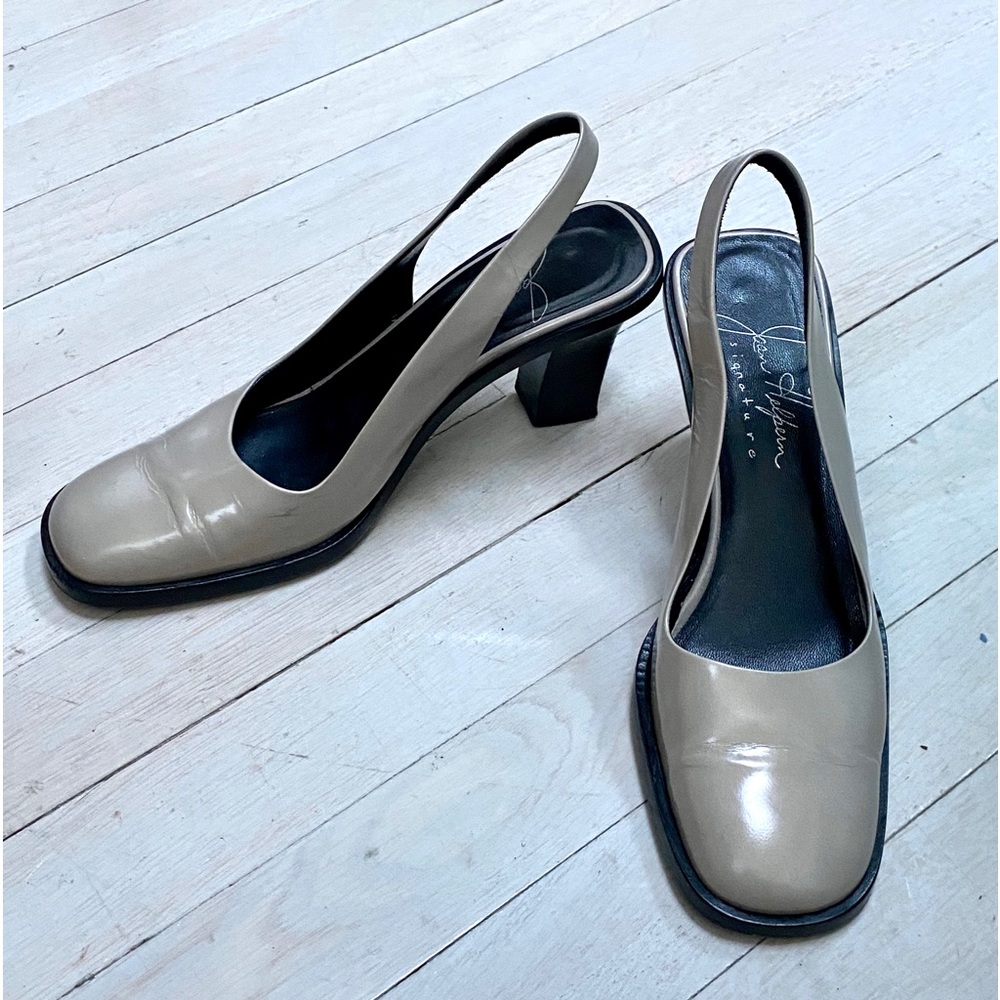 Joan Halpern Signature Sling Backs